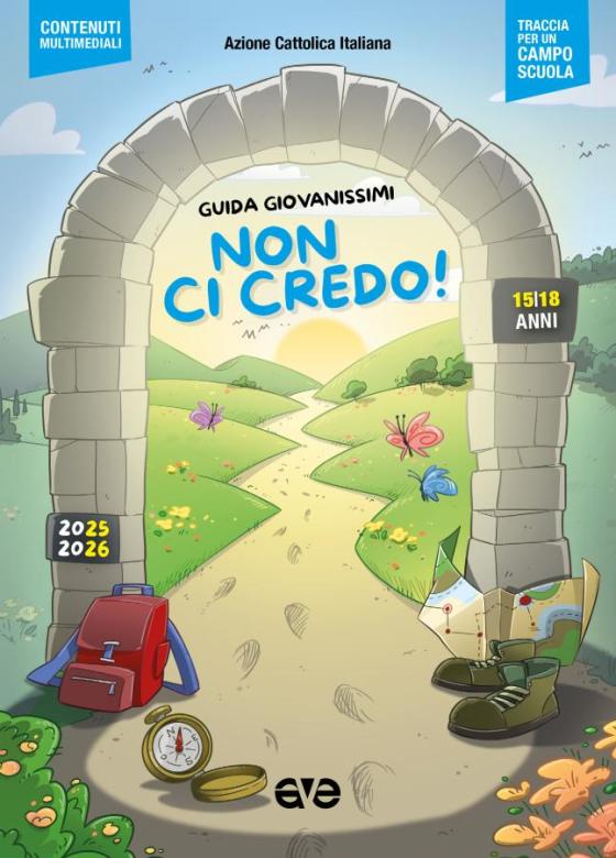 Non ci credo! Guida giovanissimi 2025-26 Copertina guida giovanissimi 2025-26